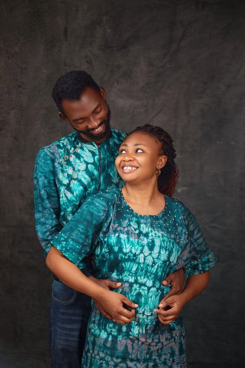 Pastor Popoola with a loved one